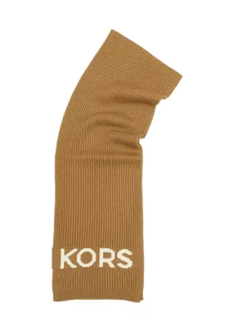 Fisherman Ribbed Scarf 