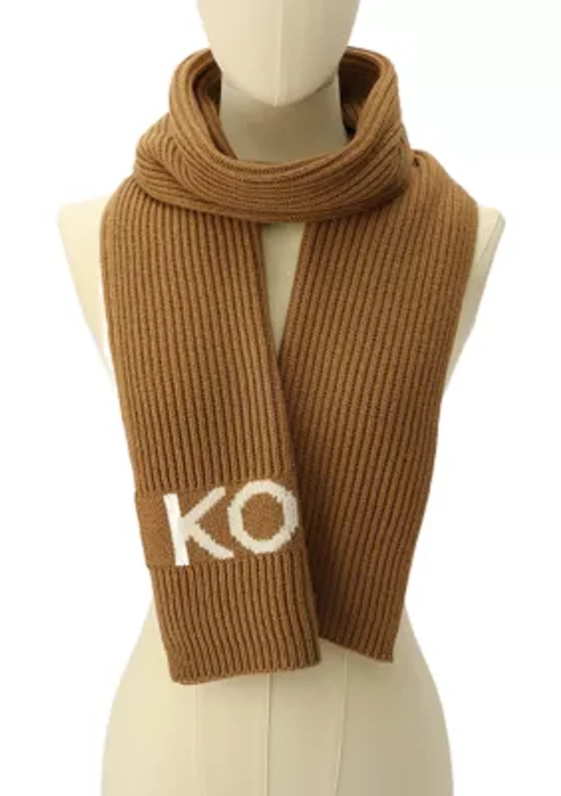 Fisherman Ribbed Scarf 