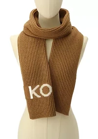 Fisherman Ribbed Scarf 