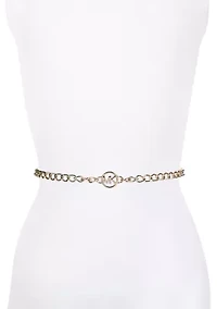 Logo Chain Belt