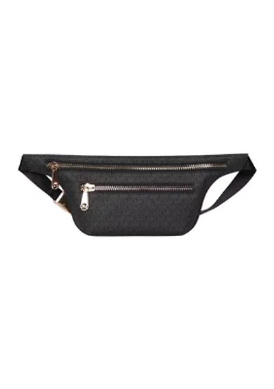 Double Zip Belt Bag