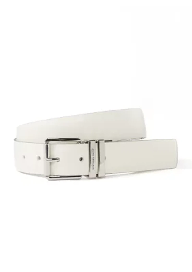 35 Millimeter Reversible Belt with Flattened Edge