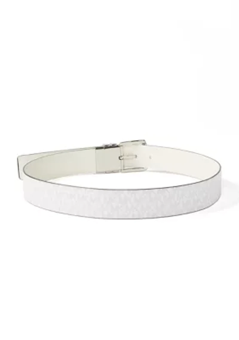 35 Millimeter Reversible Belt with Flattened Edge