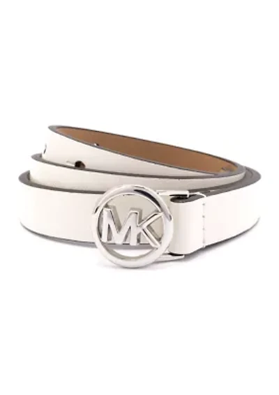 18 Millimeter Logo Skinny Belt