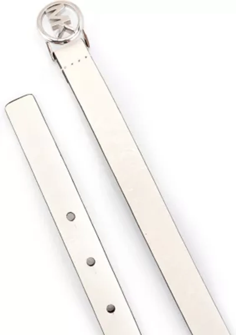 18 Millimeter Logo Skinny Belt