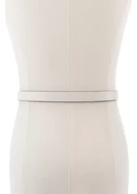 18 Millimeter Logo Skinny Belt