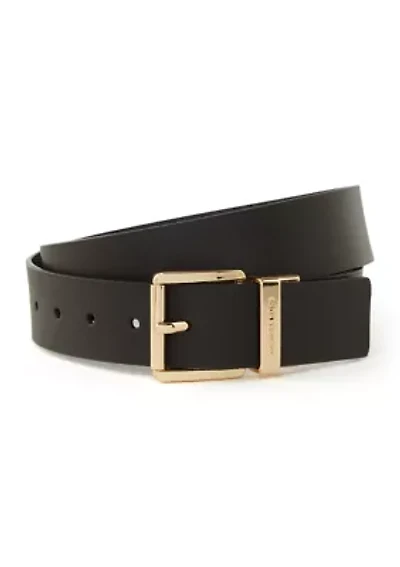 38 Millimeter Leather Reversible Belt