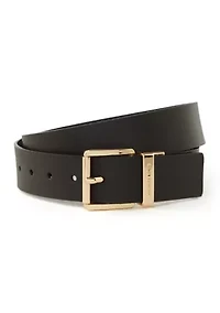 38 Millimeter Leather Reversible Belt