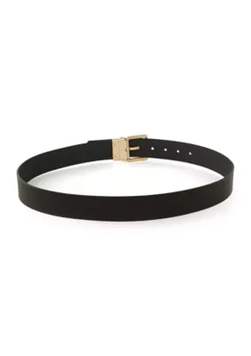 38 Millimeter Leather Reversible Belt