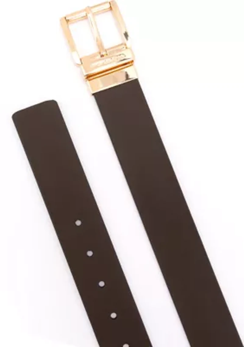 38 Millimeter Reversible Leather Belt