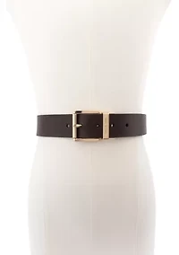 38 Millimeter Reversible Leather Belt