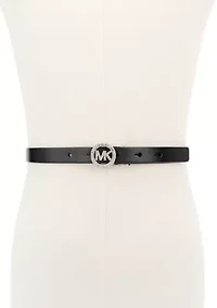 18 Millimeter Pave Logo Belt