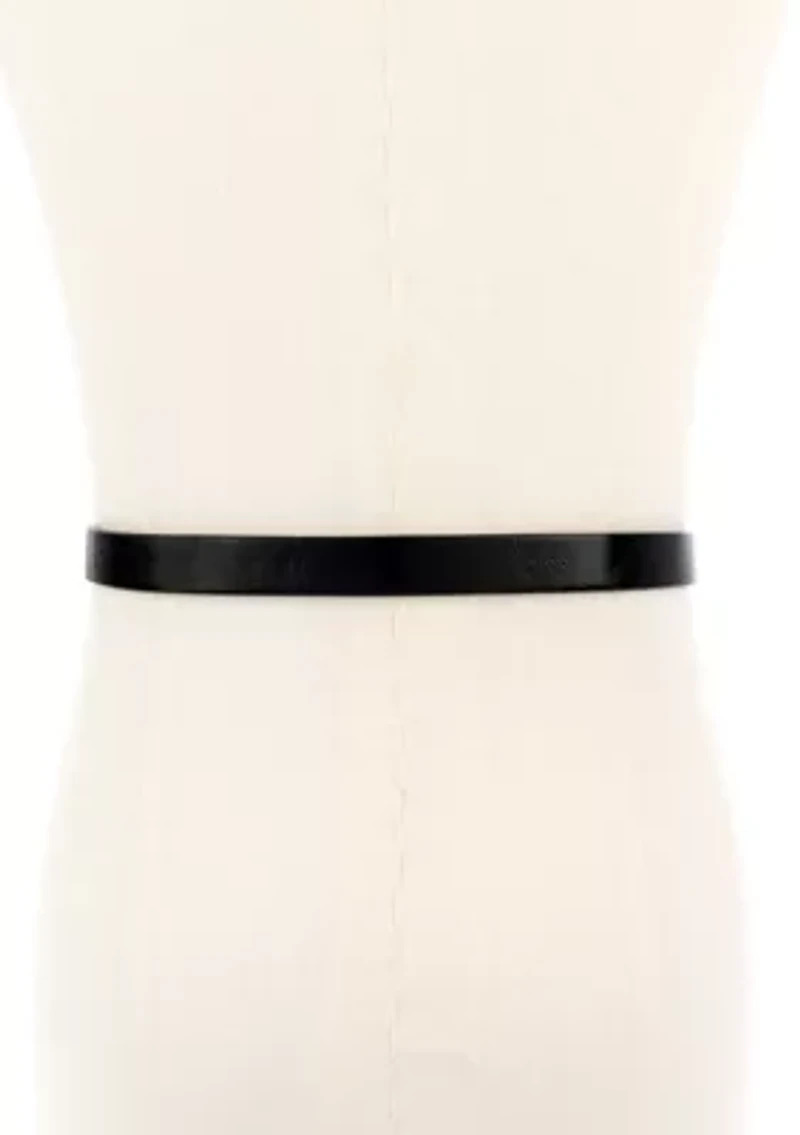 18 Millimeter Pave Logo Belt