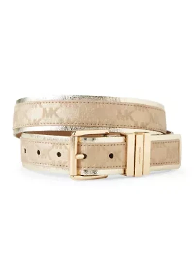 35mm Allover Logo Belt