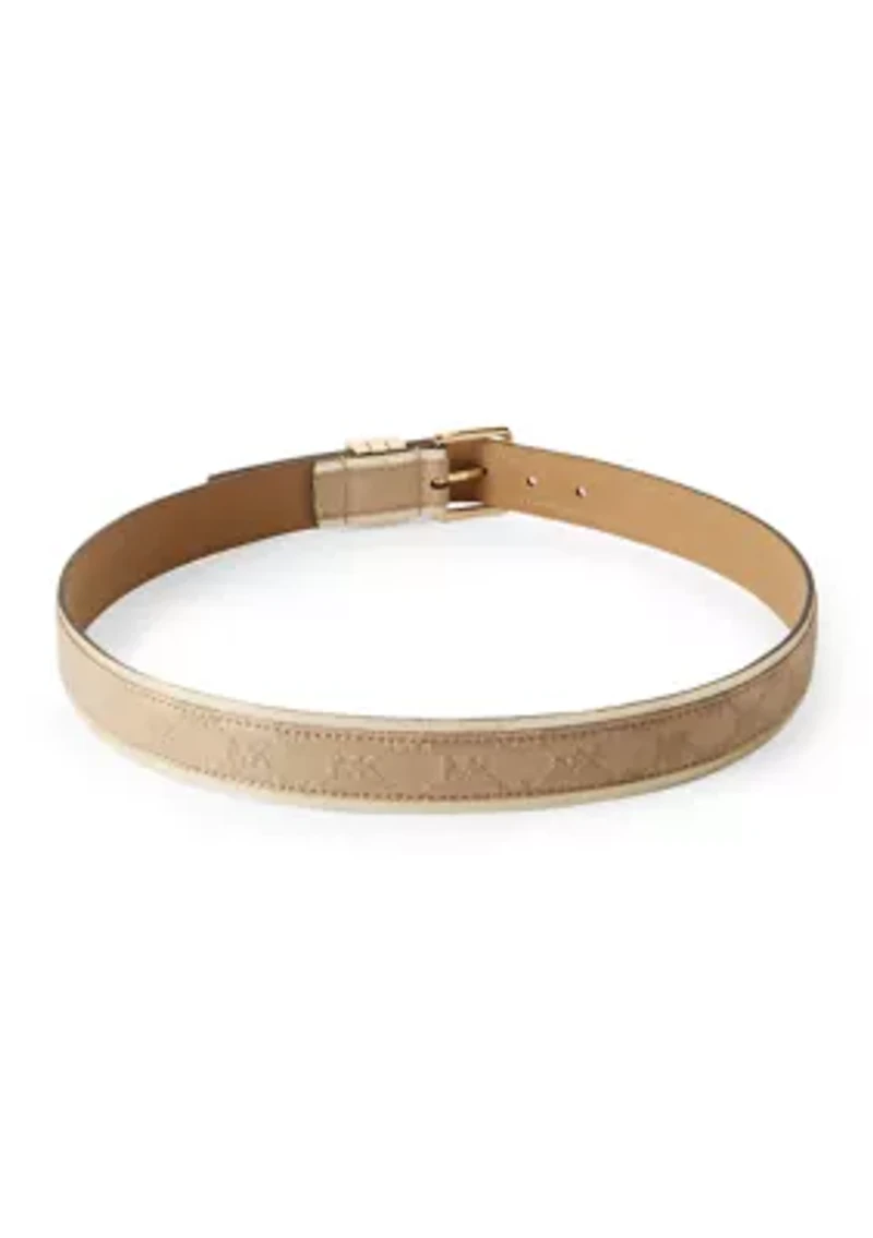 35mm Allover Logo Belt