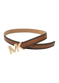 Logo 28mm Leather Belt