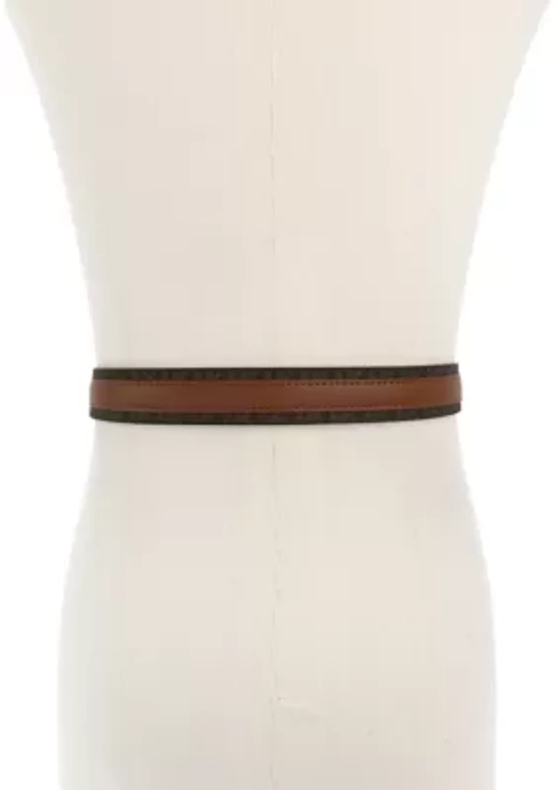 Logo 28mm Leather Belt