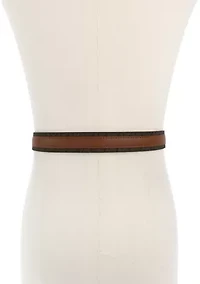 Logo 28mm Leather Belt