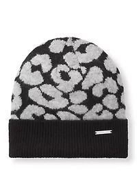  Wooly Leopard Print Crown Cuff