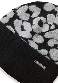  Wooly Leopard Print Crown Cuff