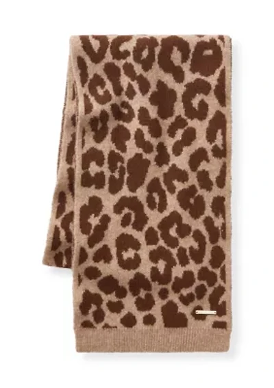 Wooly Leopard Scarf