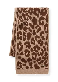Wooly Leopard Scarf