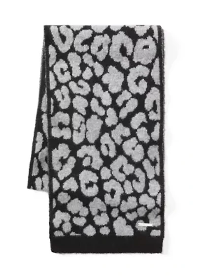 Wooly Leopard Scarf