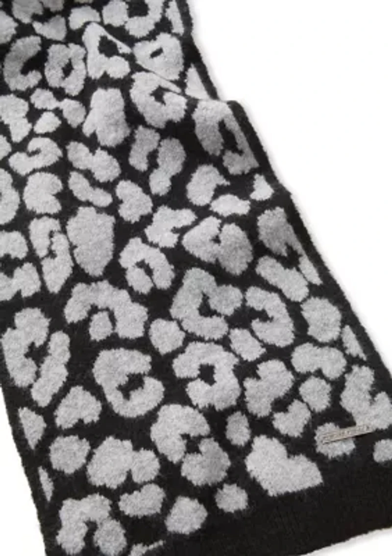 Wooly Leopard Scarf
