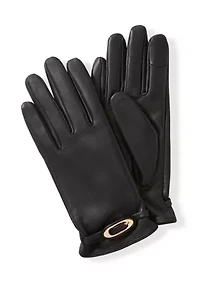 Oval Buckle Gloves