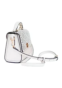 Saffiano Perforated Mini Bag