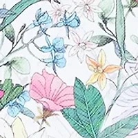 Floral Saffiano Medium Satchel