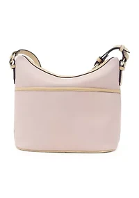 Mix Media Hobo Bag