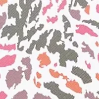 Abstract Print Saffiano Tote