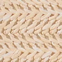 Straw Saddle Crossbody Bag