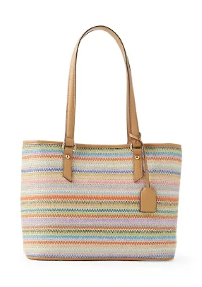 Straw Tote Bag