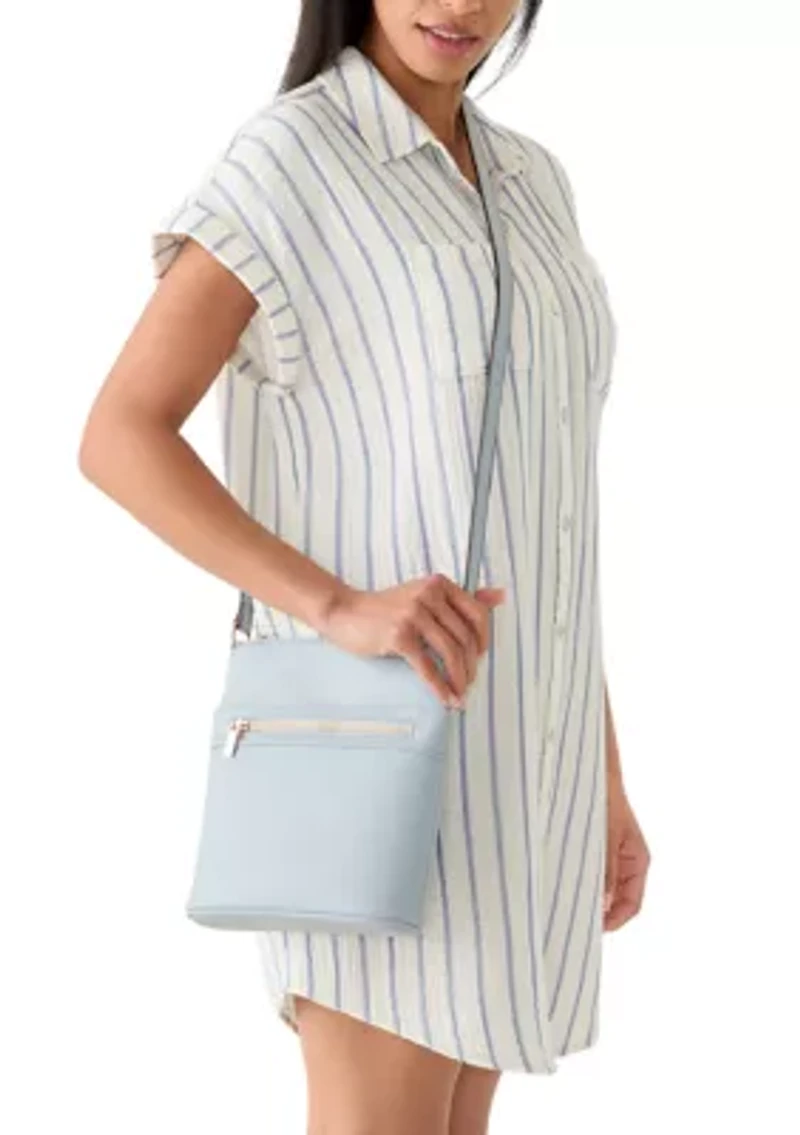 Pebbled Crossbody Bag