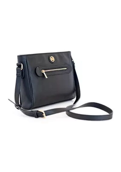 Saffiano East West Crossbody Bag
