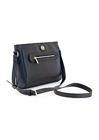 Saffiano East West Crossbody Bag
