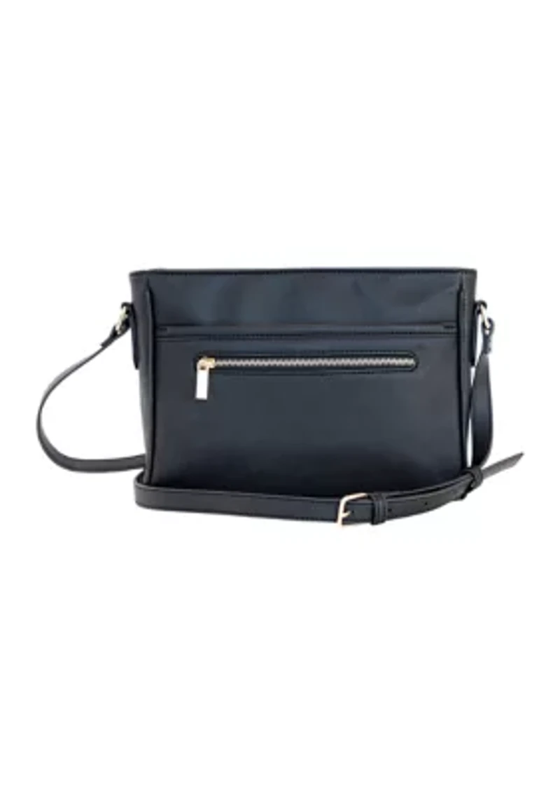 Saffiano East West Crossbody Bag