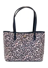   Saffiano Leopard Crossbody 