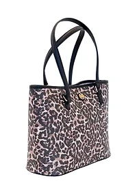   Saffiano Leopard Crossbody 