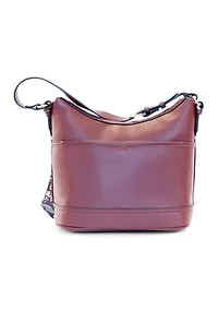 Pebble Hobo with Scarf Bag