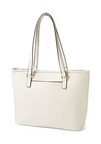 Pebble Tote with Scarf