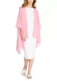 Lightweight Woven Ruana