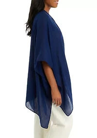 Lightweight Woven Ruana