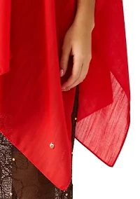 Lightweight Woven Ruana