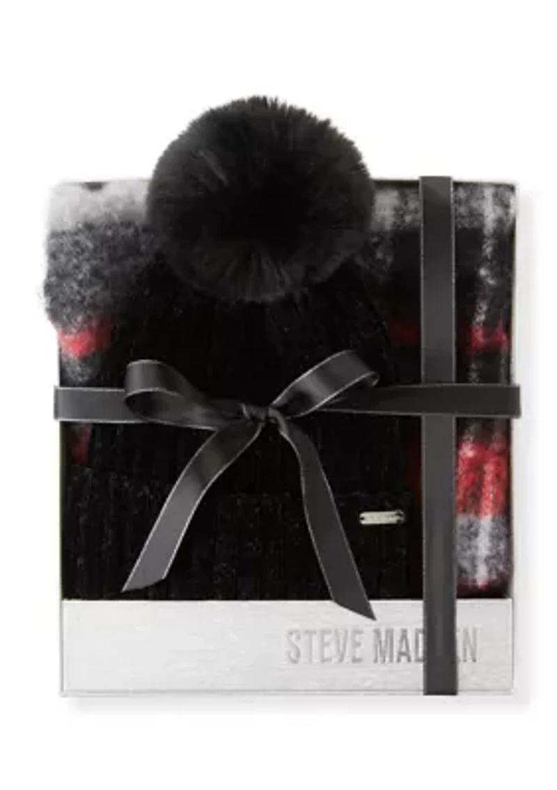 Chenille Beanie Box Set