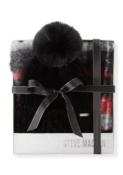 Chenille Beanie Box Set 