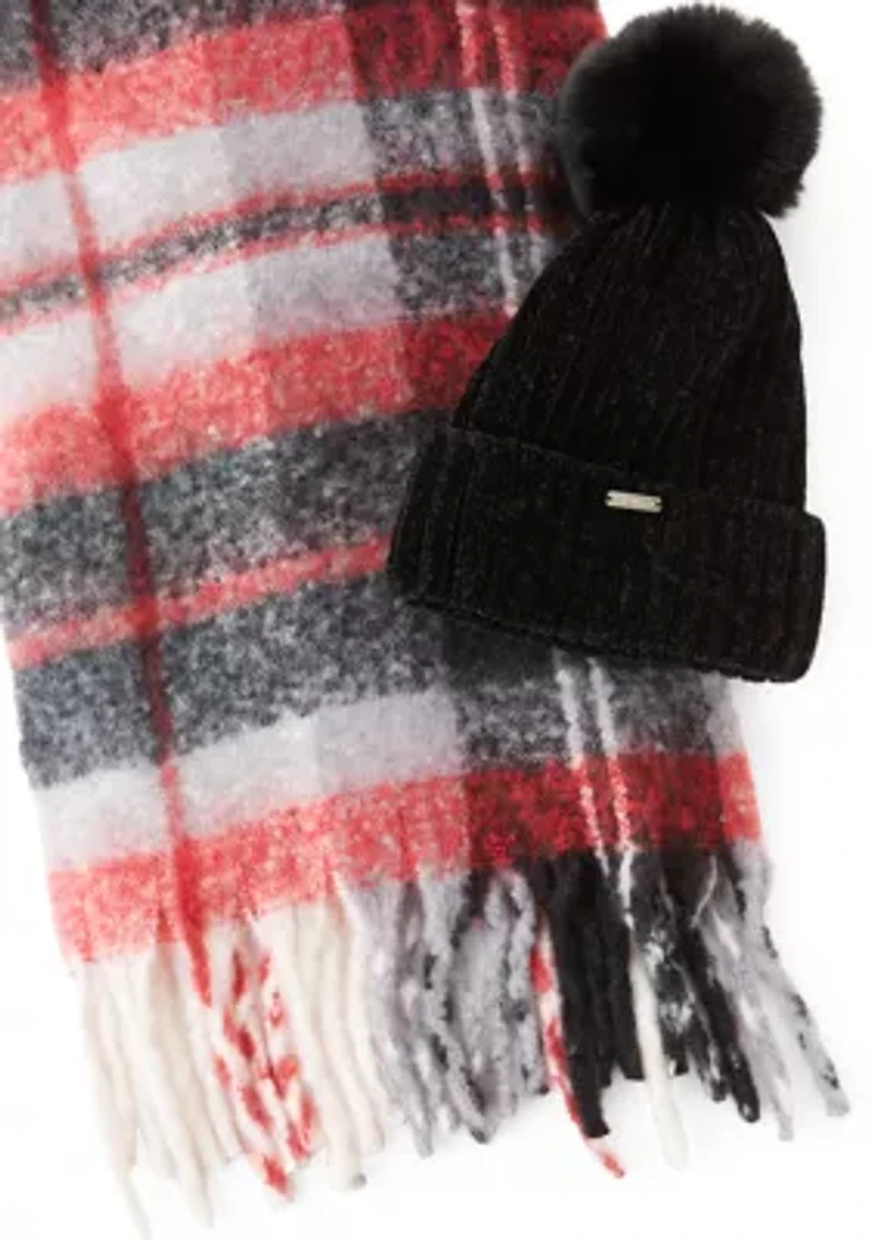 Chenille Beanie Box Set