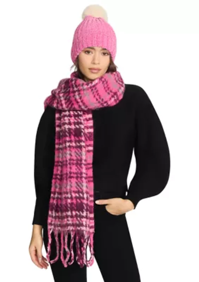 2-Piece Box Set - Chenille Beanie